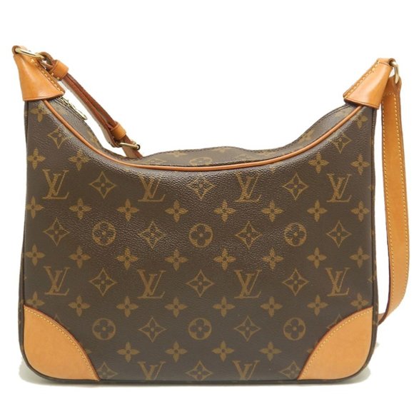 LOUIS VUITTON Brown Monogram Shoulder Bag - Picture 1 of 10
